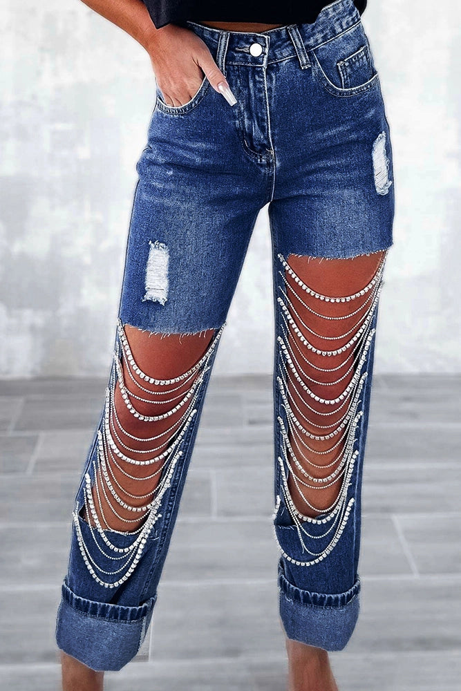 Denim bling jeans