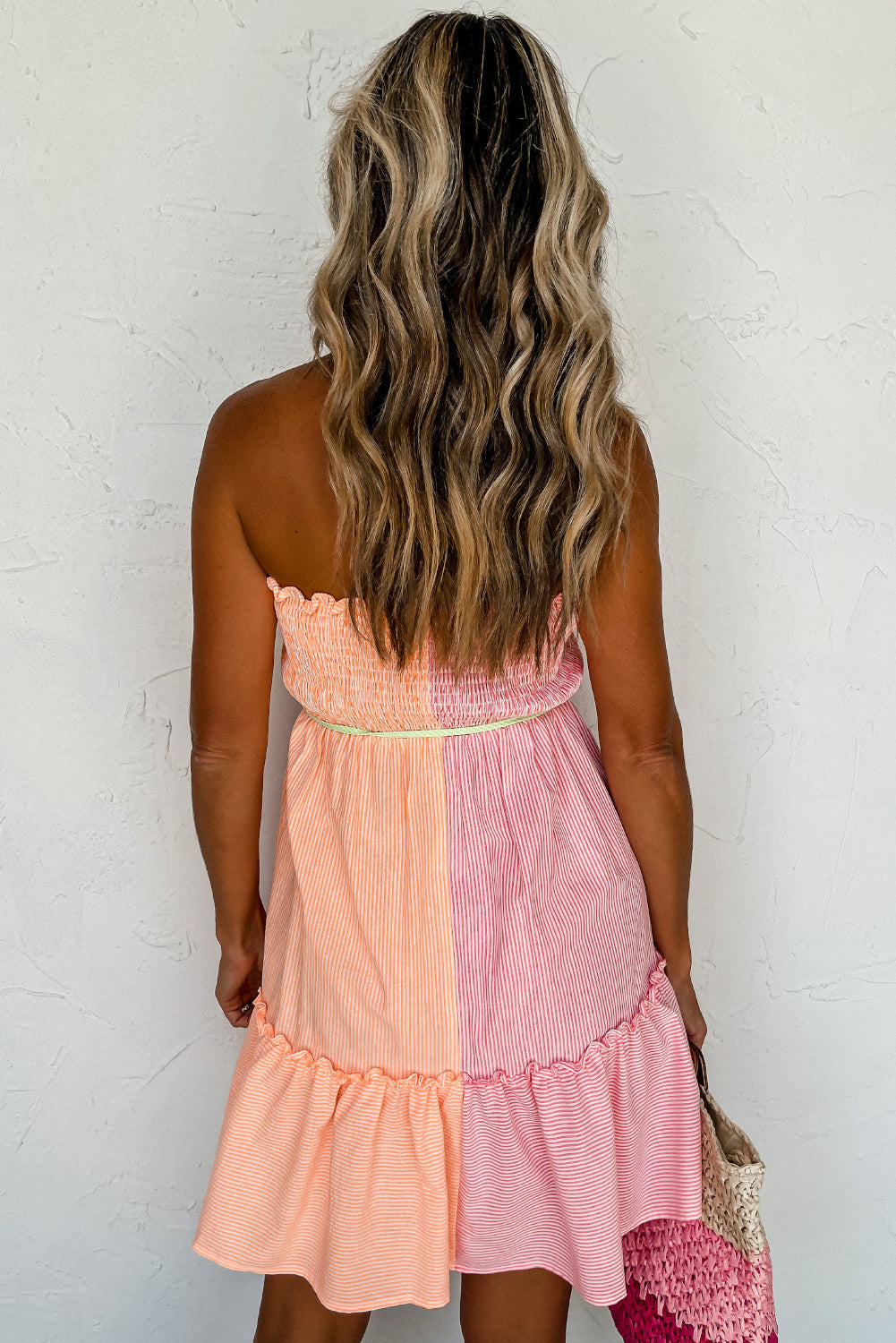 Strapless dress